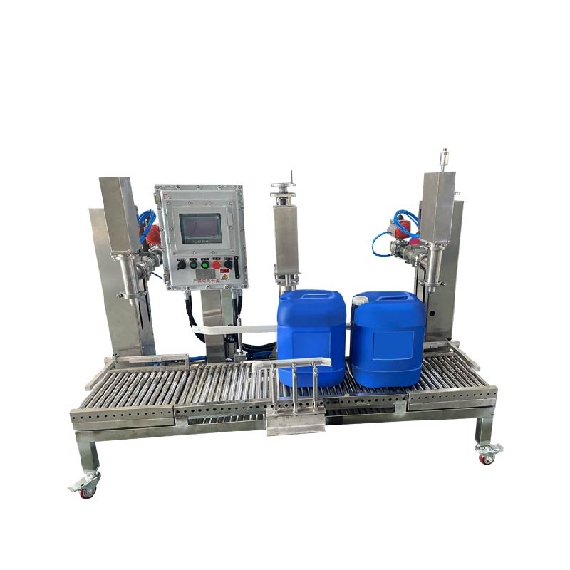 25千克自動(dòng)夾蓋灌裝機(jī)的主要特點(diǎn)