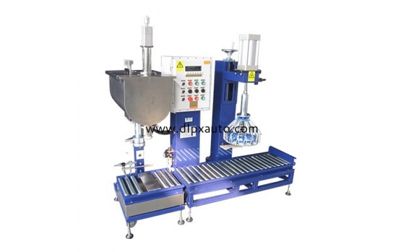 20L儲(chǔ)槽防爆式梅花壓蓋灌裝機(jī)