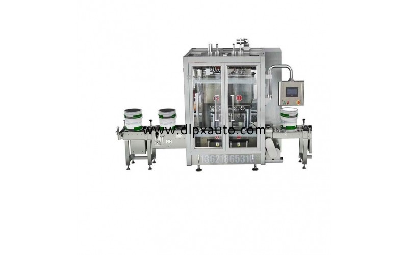 50千克多彩漆自動輸送灌裝機