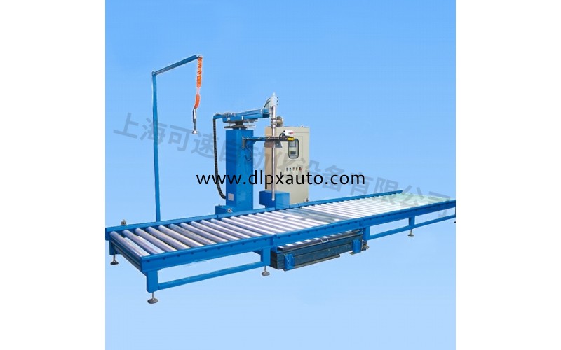 1000升噸桶防凍液半自動(dòng)壓蓋機(jī)