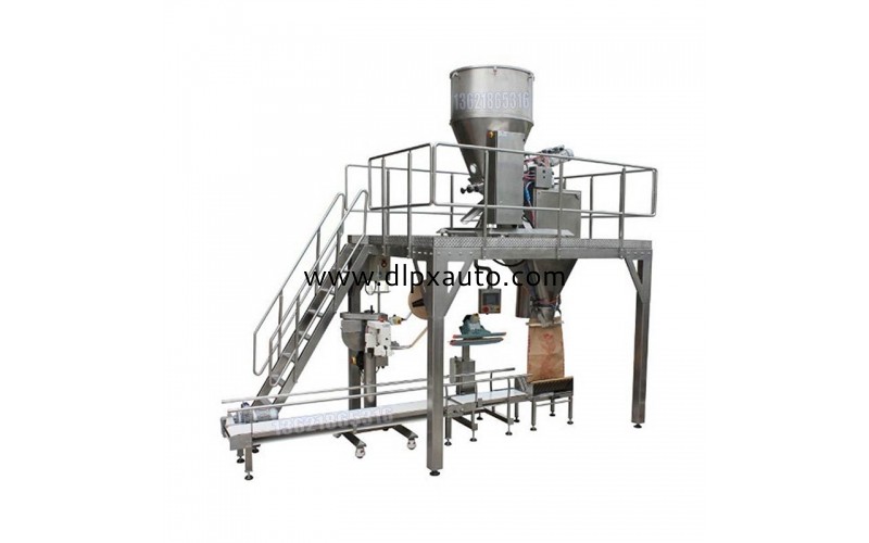 100kg自動(dòng)上袋雙頭包裝機(jī)