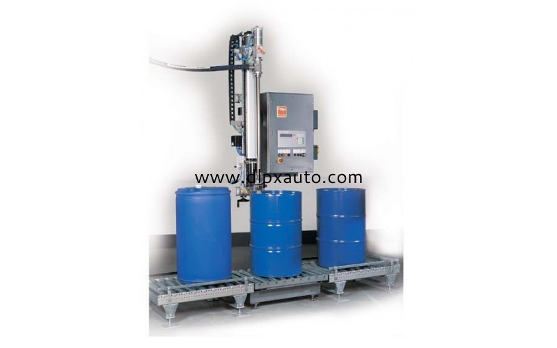 200L全自動(dòng)化工液體灌裝機(jī)