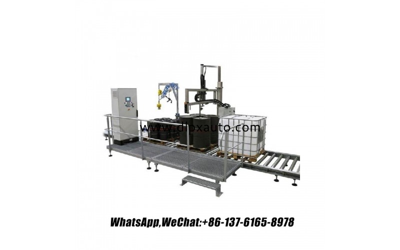 1000L全自動(dòng)化工液體灌裝機(jī)