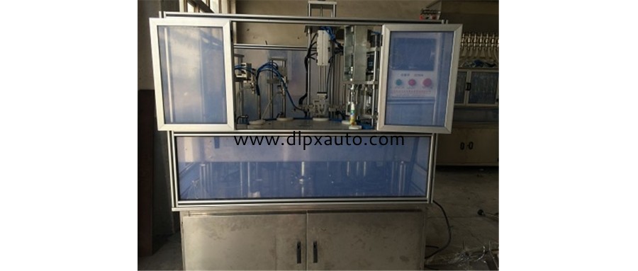 噴頭自動灌裝、上蓋旋蓋