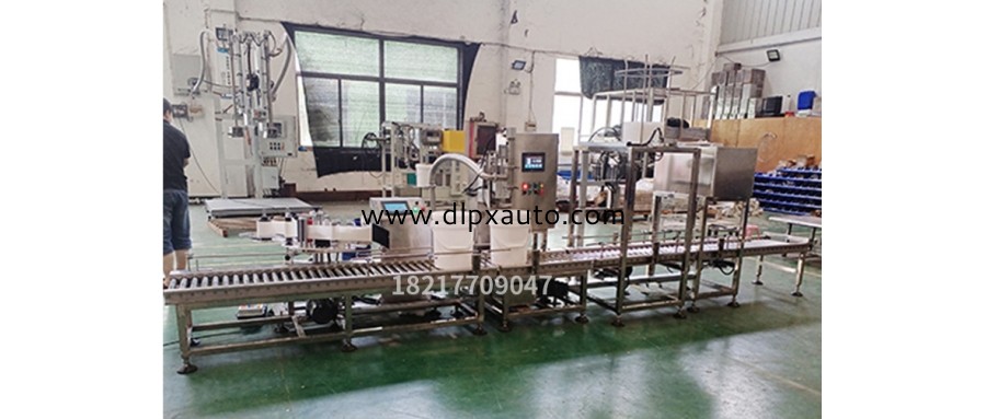 50L助劑自動(dòng)貼標(biāo)灌裝機(jī)