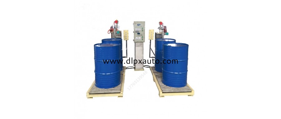 208升水溶肥雙頭灌裝機(jī)