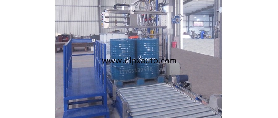 200升固化劑全自動(dòng)托盤式灌裝機(jī)